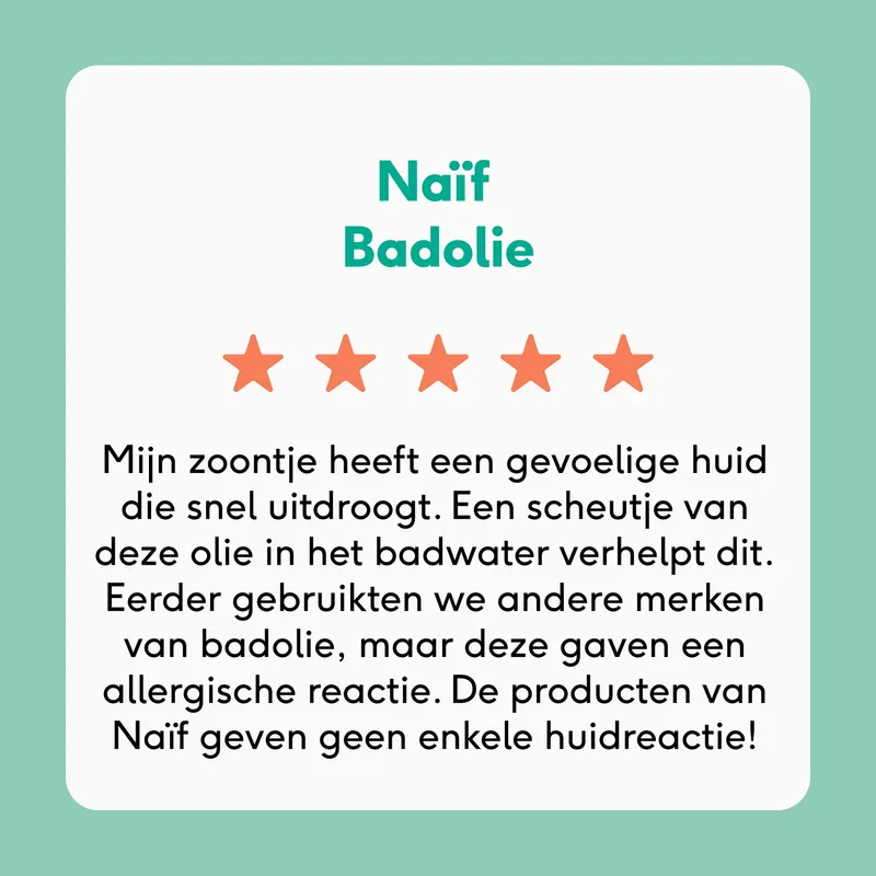 Naïf Badeöl - Baby & Kids - 100 ml