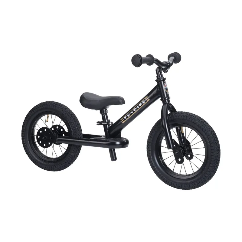 Trybike steel Loopfiets Zwart tbs2blkall