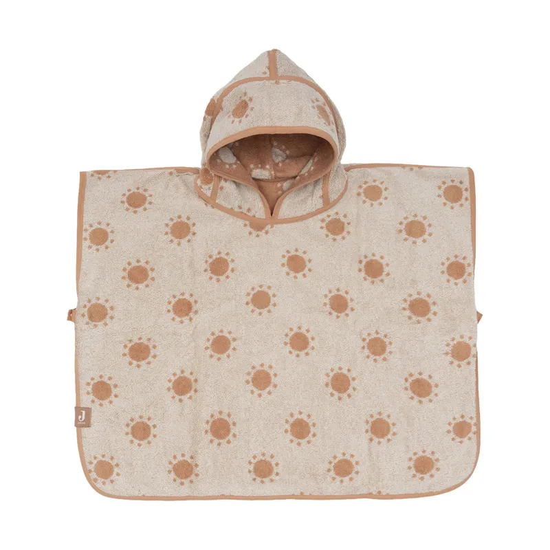 Jollein Jacquard Badeponcho - 2-seitig - Frottee - Sun