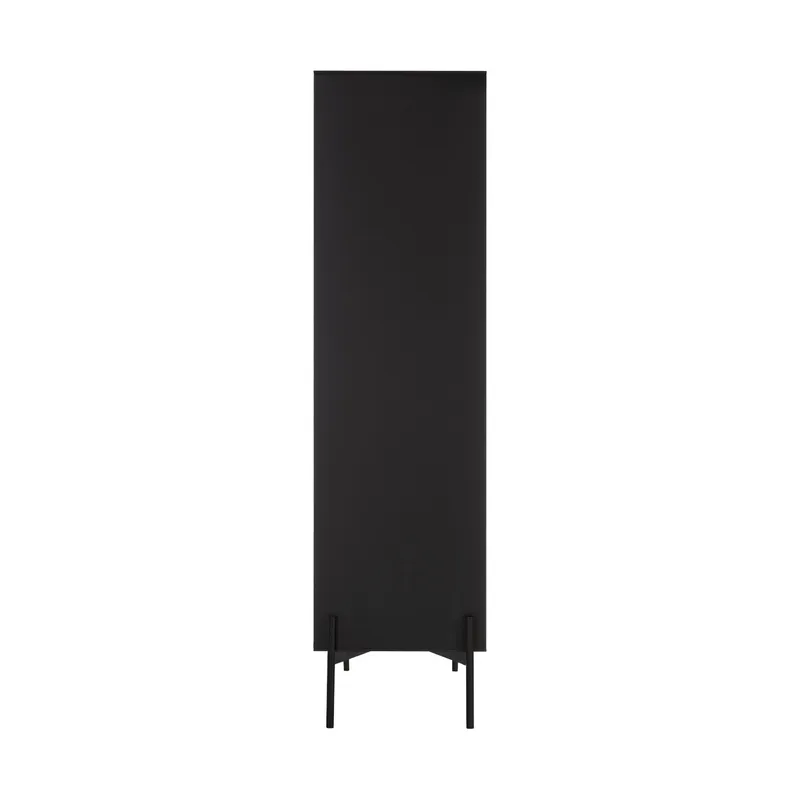 Kidsmill Boutique Kleiderschrank 2-Türig Schwarz Matt