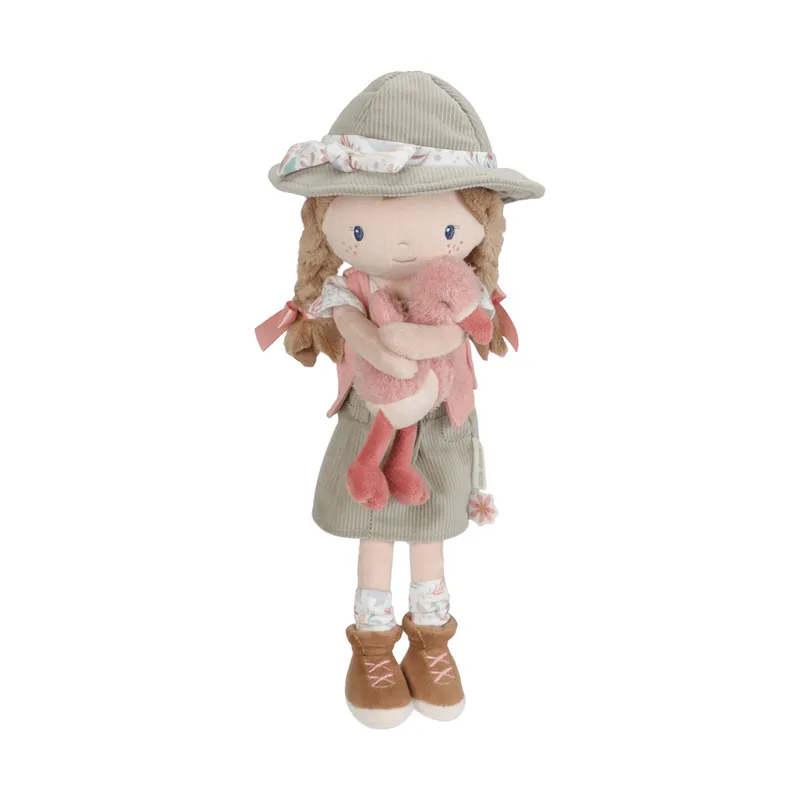 Little Dutch Kuschelpuppe Rosa - Safari Friends