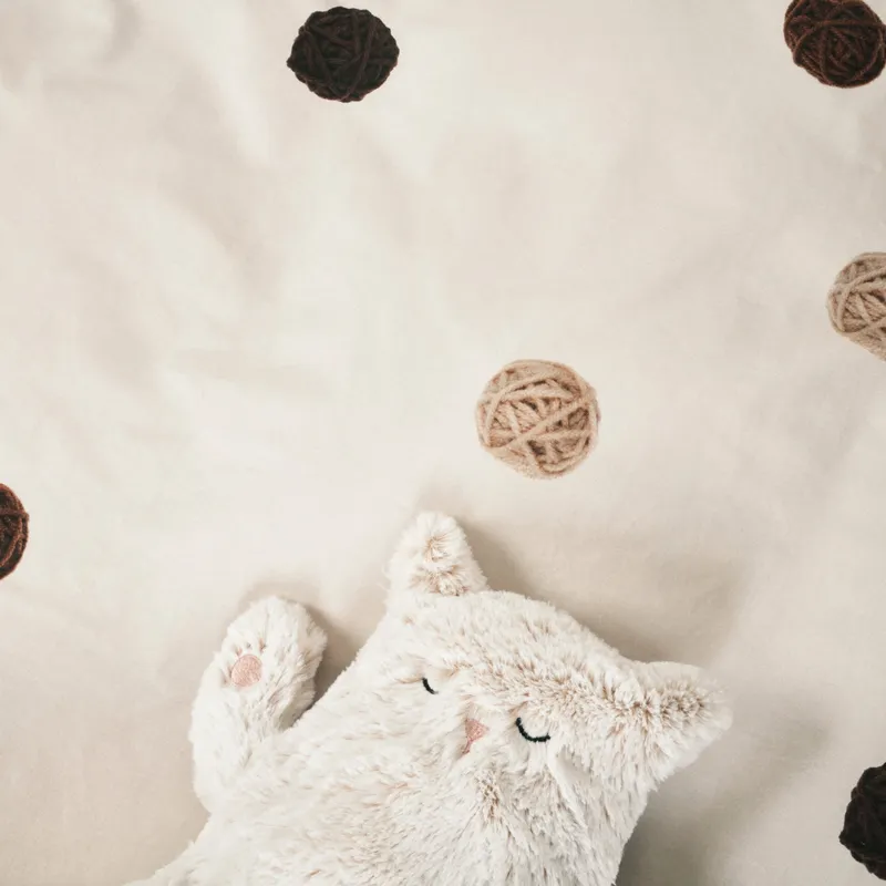 Snurk Kitten Friends Bettbezug – 140 x 200/220 cm
