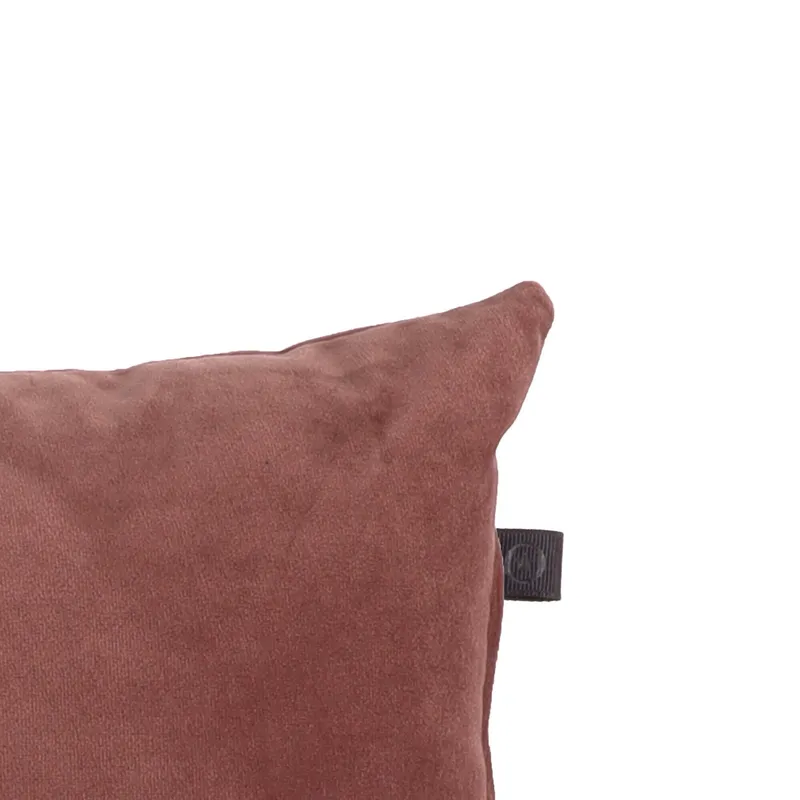 Overseas Velours Button Kissen
