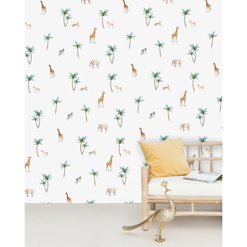 Creative Lab Amsterdam Savannah Palm Tree Tapete 200 x 280 cm