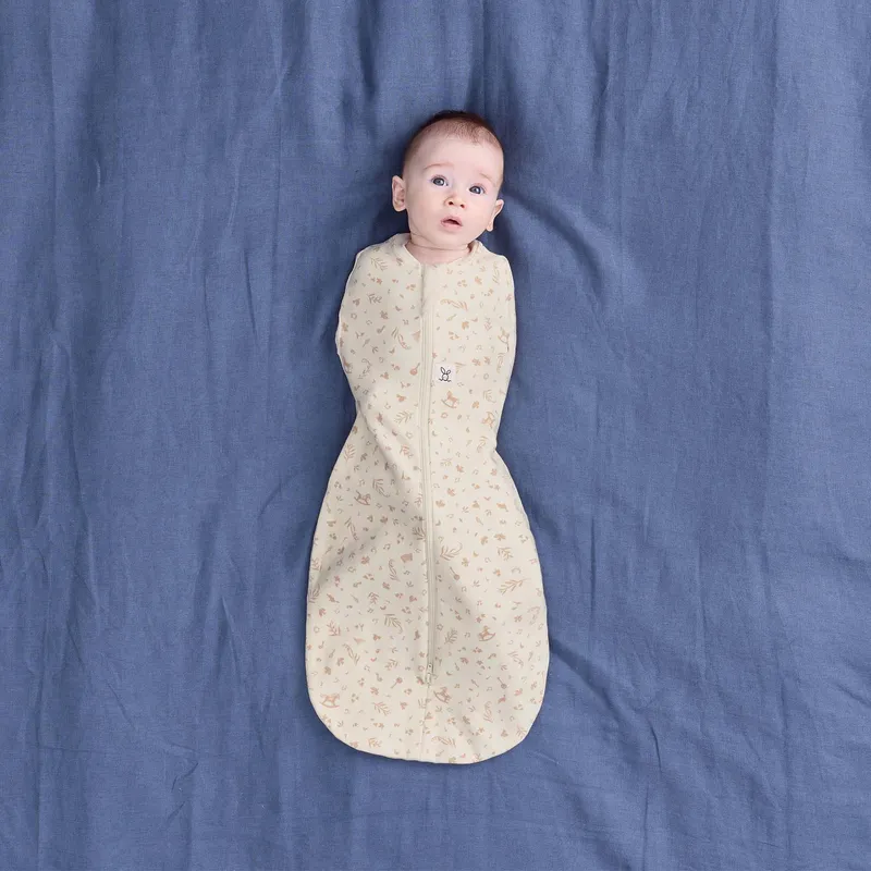 Ergopouch Cocoon Puckschlafsack – 0–3 Monate – TOG 1,0 – Jersey – Lullaby