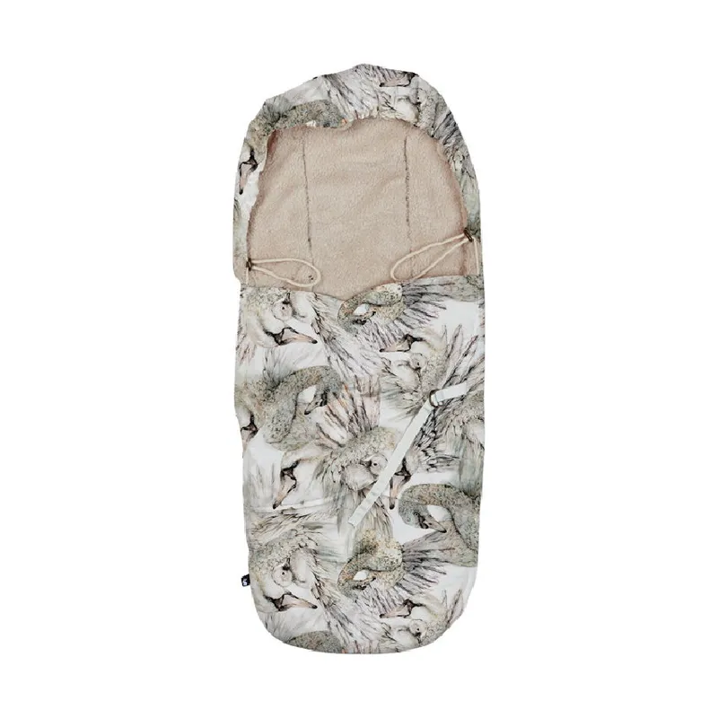 Mies & Co Under My Wings Fußsack 0-12 Monate Offwhite