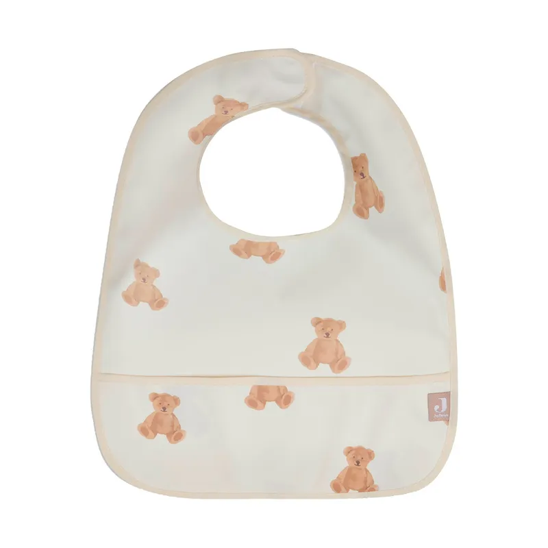 Jollein Waterproof Teddy Bear Lätzchen 2 Stück