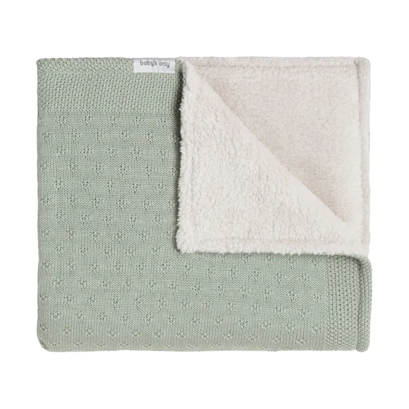 Baby's Only Teddy Mood Babydecke - Laurel Green