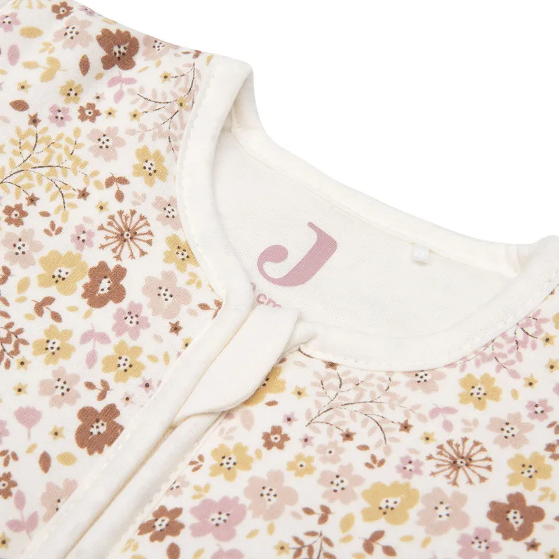 Jollein Baby Schlafsack mit abnehmbaren Ärmeln - Flower Fairies - 70 cm