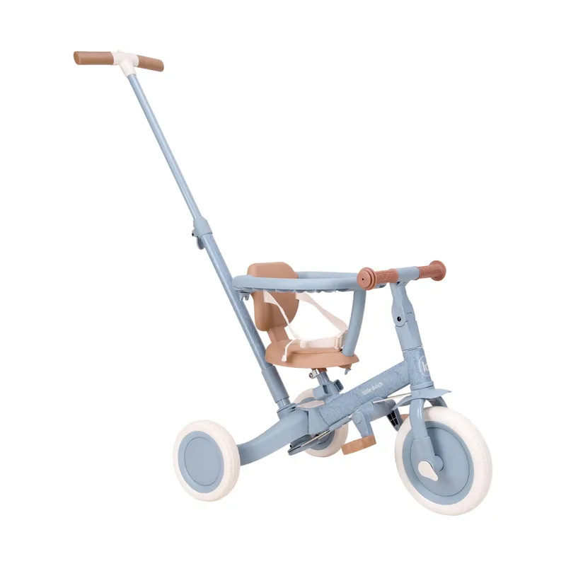 Little Dutch Dreirad - Blue - 4 in 1