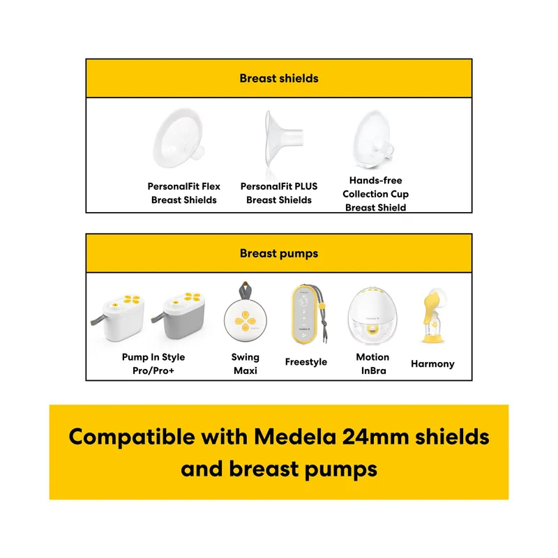 Medela Silikoneinsätze für 24-mm-Brusthütchen