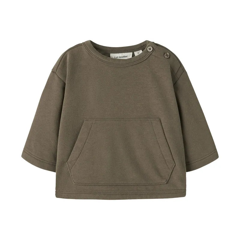 Lil'Atelier Sweatshirt - Größe 68 - Teak