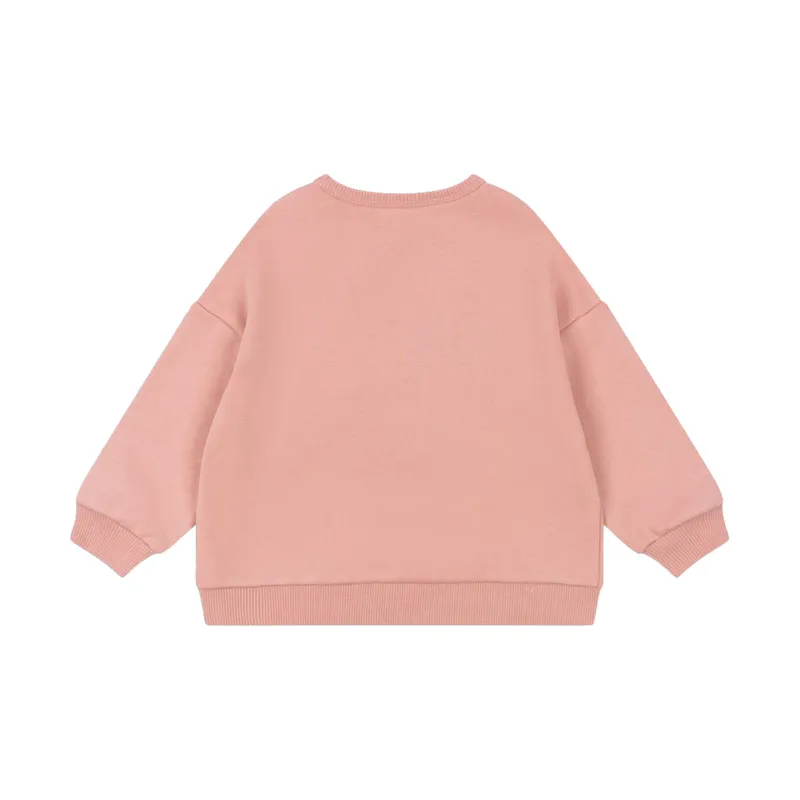 Konges Sløjd Lou Terry Sweater - 3 Monate - Mellow Rose
