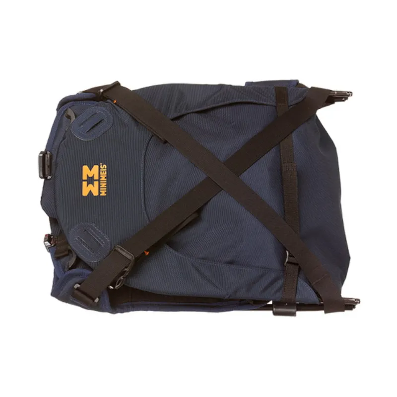 MiniMeis Schulterträger Blau / Schwarz