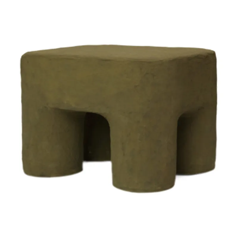 Ferm Living Podo Hocker - Khaki