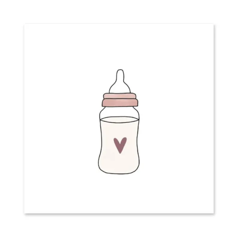 Studio Jans Mini-Karte – Milchflasche 