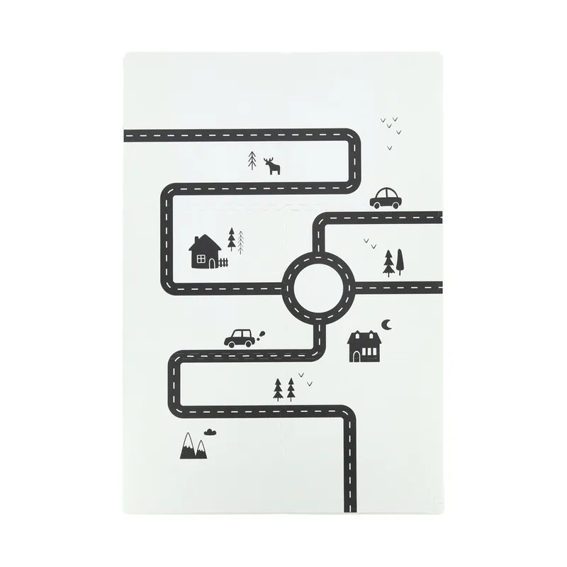 Puck Spielmatte Road - Sandy Black