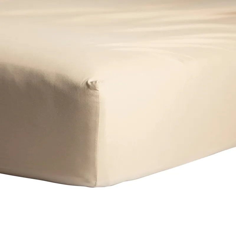Cinderella Spannbettlaken Jersey - 80/90 x 210/220 & 100 x 200 cm - Light Sand