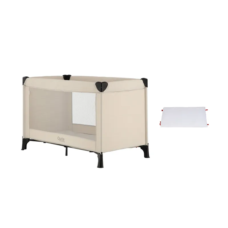 Qute Q-Sleep Campingbett Easyfold + Q-Matti Matratze inkl. Bezug