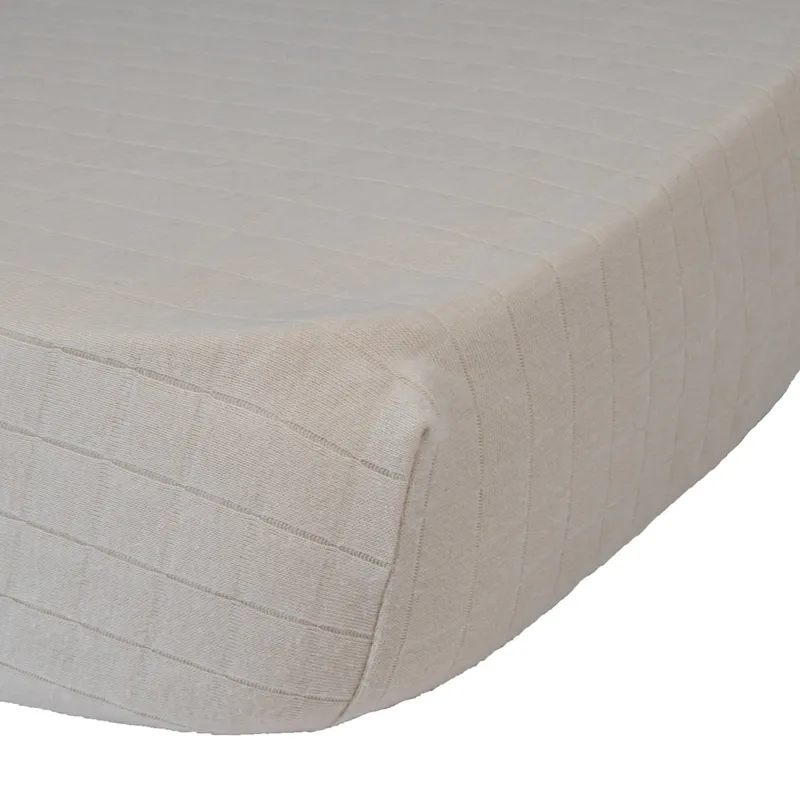 Lodger Slumber Solid Spannbettlaken - 60 x 120 cm - Birch