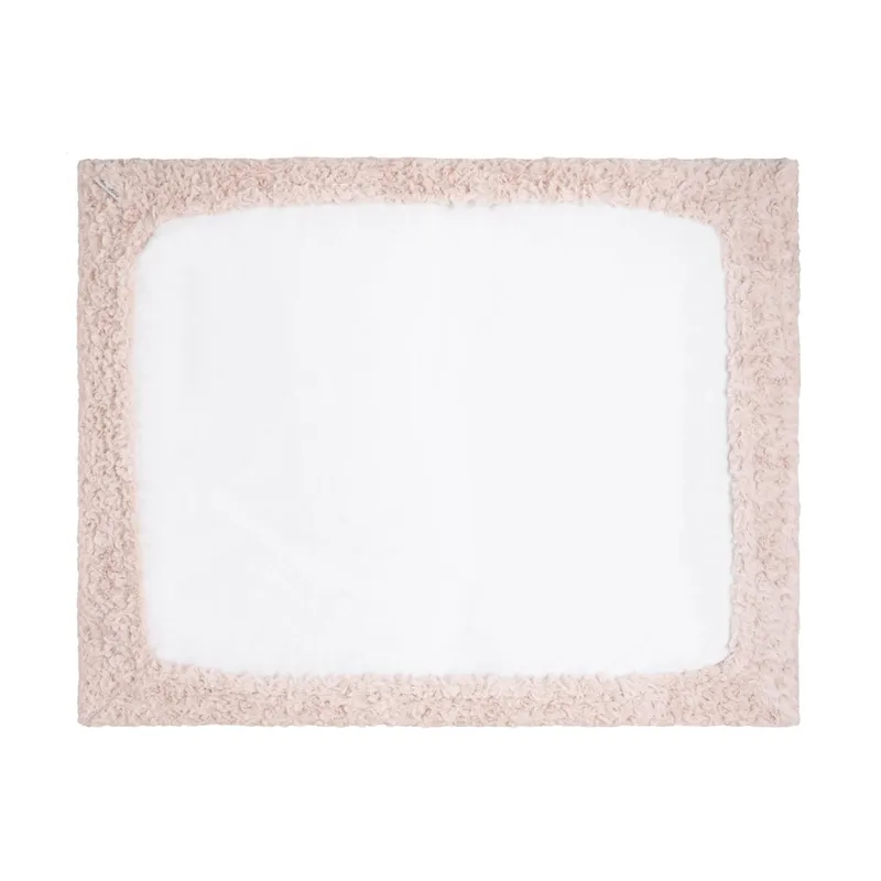 Baby's Only Spannbettlaken Laufstallmatratze - Snow - Altrosa