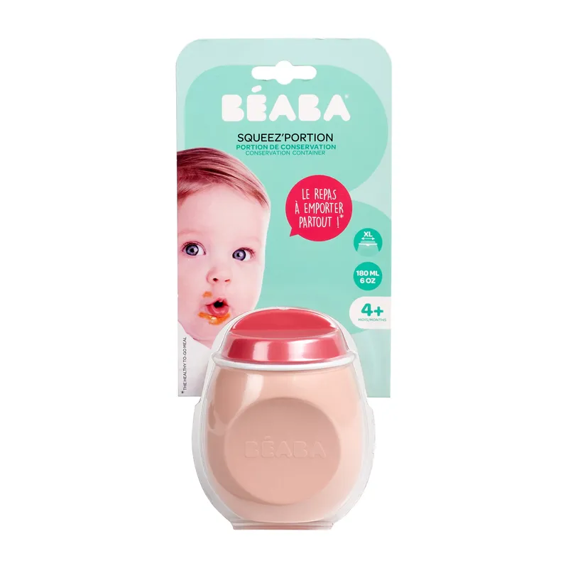 Beaba Squeez Gefäß Pink