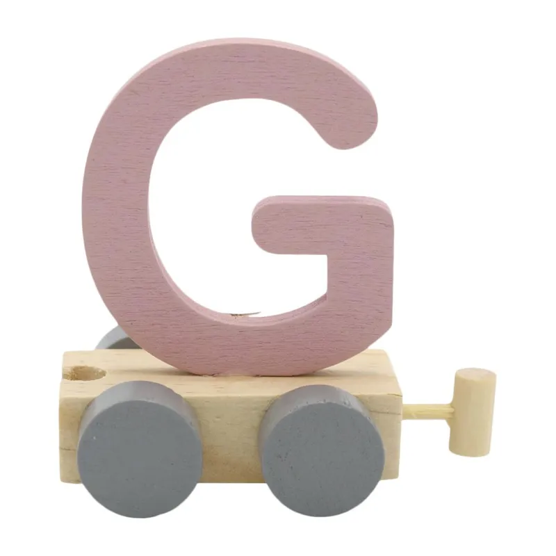 Charl's Toys Buchstabe Zug G Rose