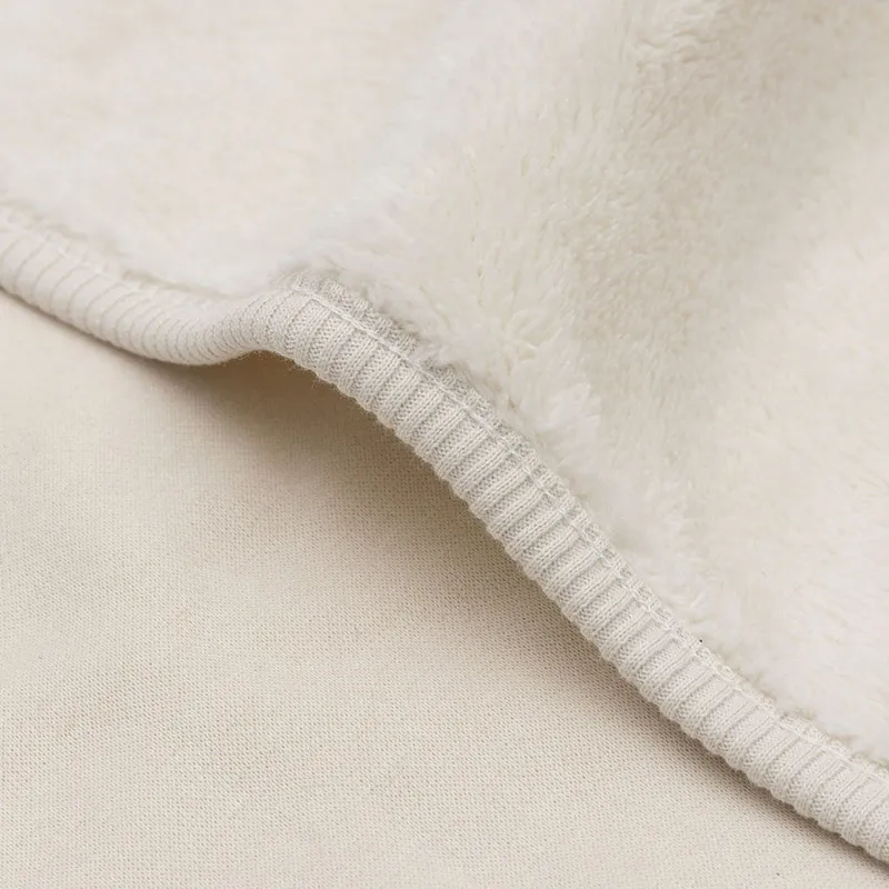 Jollein Bettdecke - Basic Jersey/Sherpa - 100 x 150 cm - Oatmeal