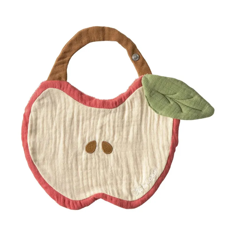 Oli & Carol Lätzchen - Pepa The Apple - Beige/Rosa