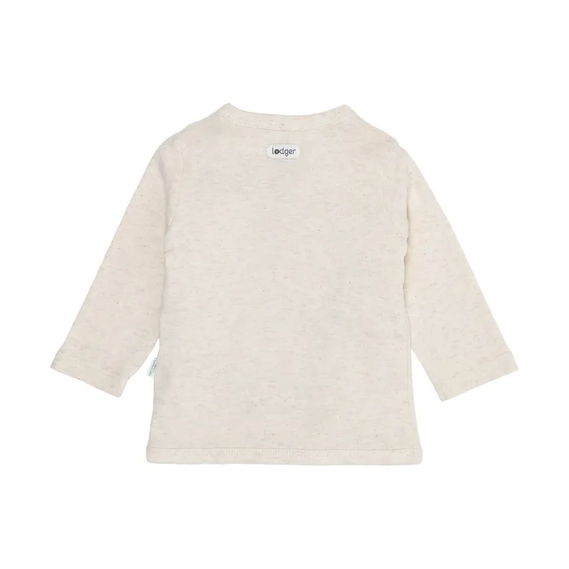 Lodger Wickelshirt - Melange - Größe 50 - Birch