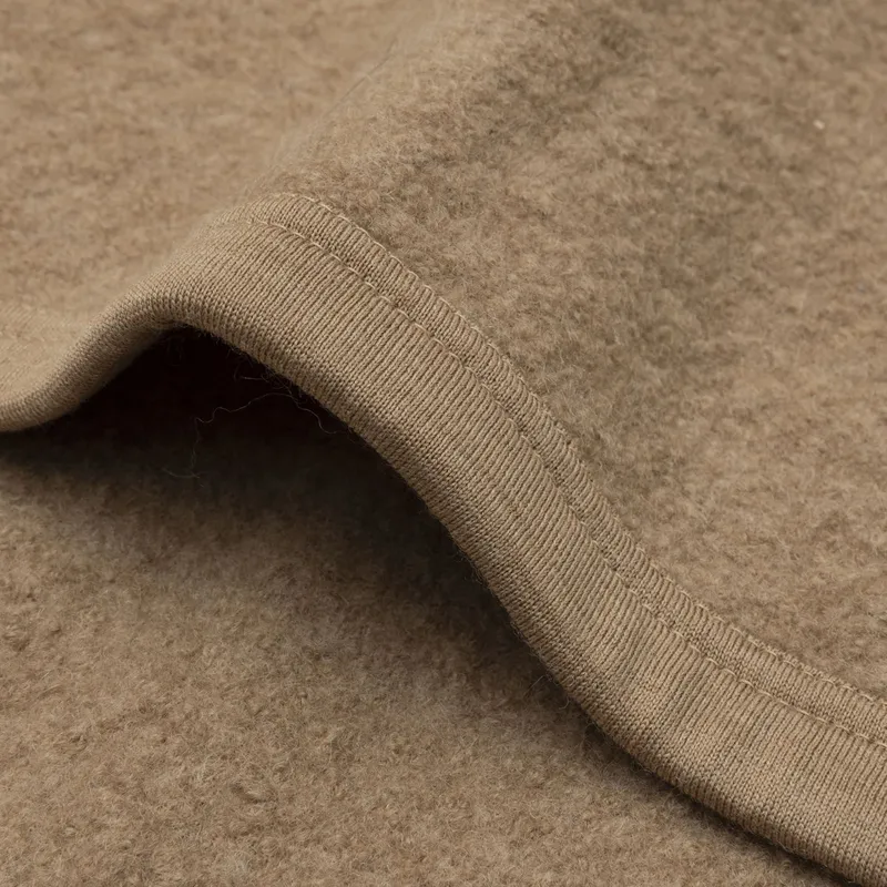 Jollein Babydecke – 75 x 100 cm – Merinowolle, gefilzt – Dark Hazel
