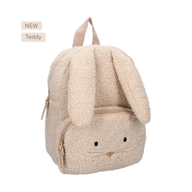 Kidzroom Rucksack - Pisa Comfort Friends - Teddy Bunny - Beige