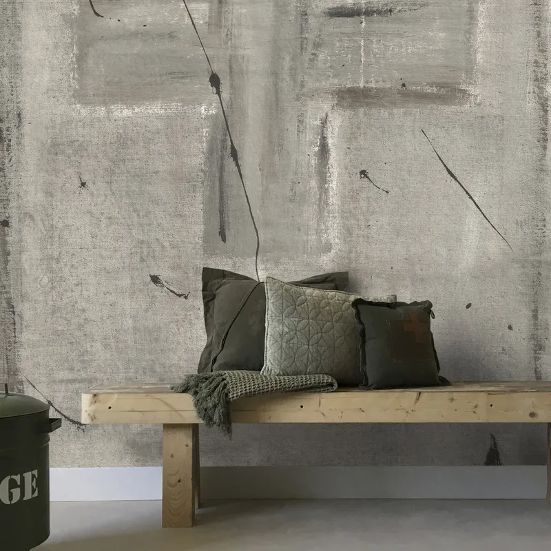 Stapelgoed Cross Tapete Warm Grey