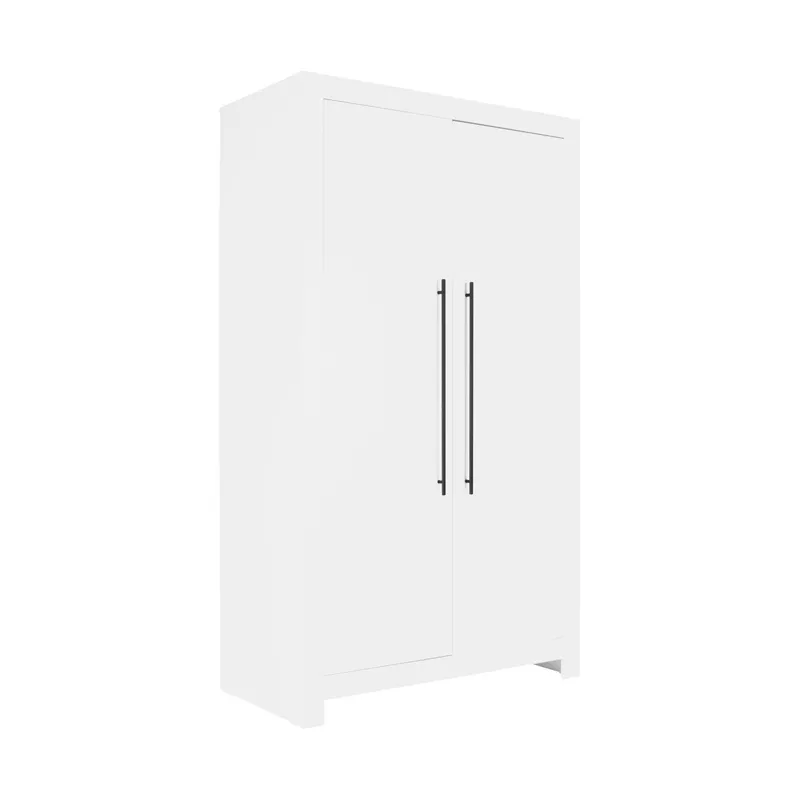 Europe Baby Vittoria III Babyzimmer Weiß | Kommode + Schrank 2- Türig