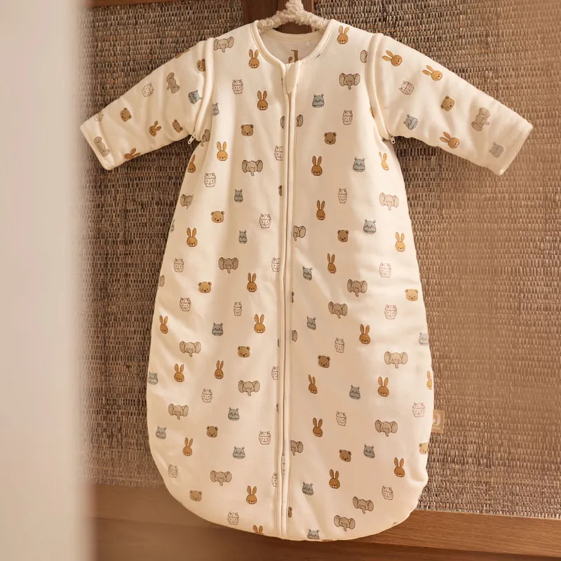 Jollein Baby Schlafsack mit abnehmbaren Ärmeln