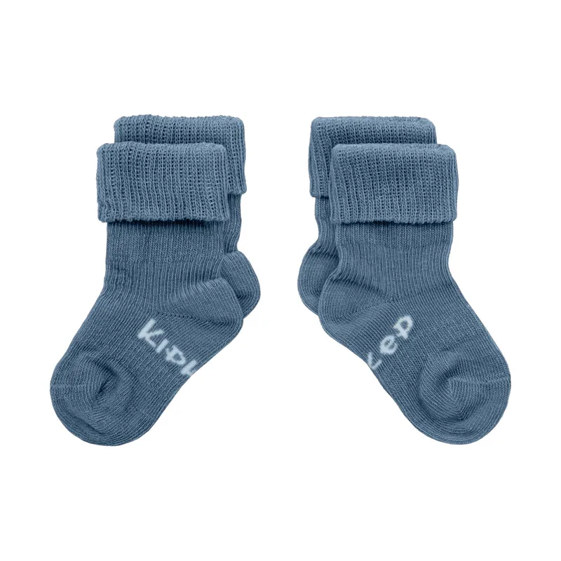 KipKep Bleib-Söckchen - 0-6 Monate - 2er - Pack - Blue Heaven