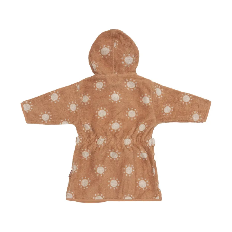 Jollein Frottee-Bademantel – Jacquard Sun – 1–2 Jahre