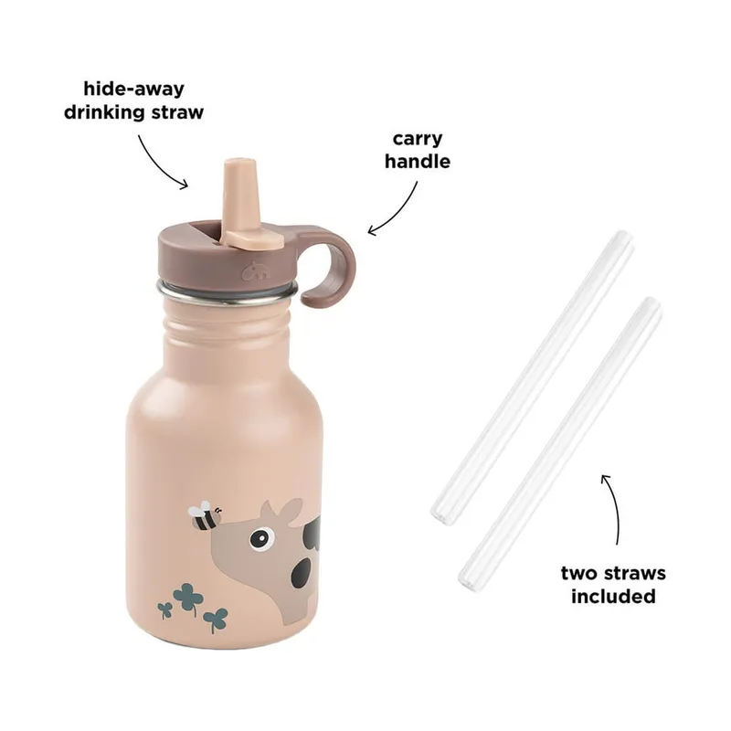 Done By Deer Tiny Farm Thermosflasche - 350 ml - Powder