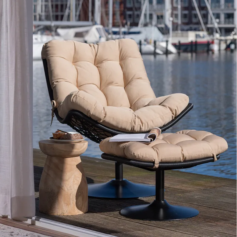 Woood Bink Hocker Holz – Natur