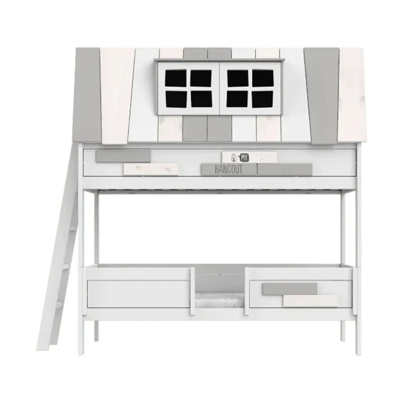 LIFETIME Kidsrooms Etagenbett - My Hangout - Whitewash