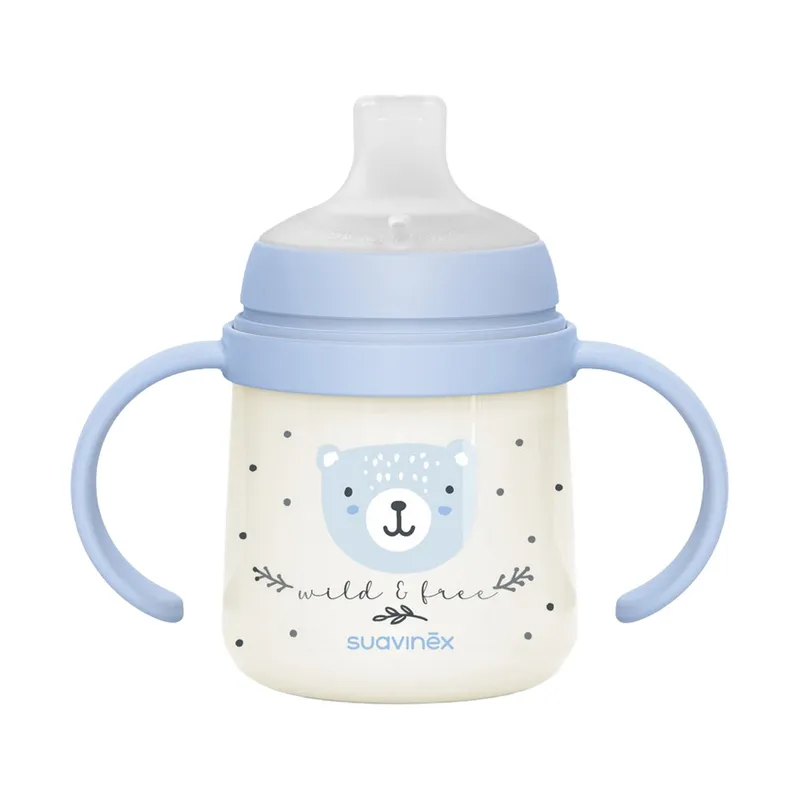 Suavinex Becher mit Griffen - Wild & Free - 150ml