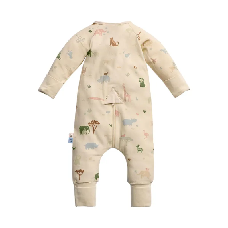 ErgoPouch Savannah Baby-Schlafanzug – 0–3 Monate – 0,2 TOG