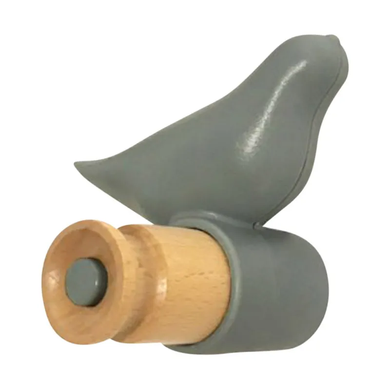 Childhome Vogel Wandhaken Grau