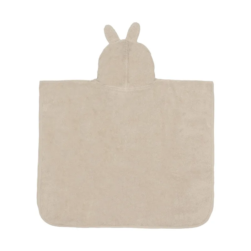 Jollein Badeponcho Nijntje Uni - Frottee - Warm Sand