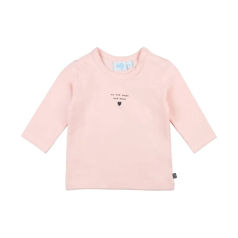 Feetje To The Moon And Back Dots T-Shirt, Rosa, Gr. 50