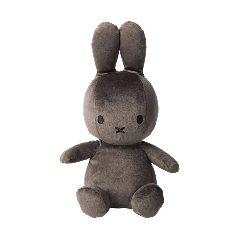 Miffy Velvet Kuscheltier 23 cm Dark Grey