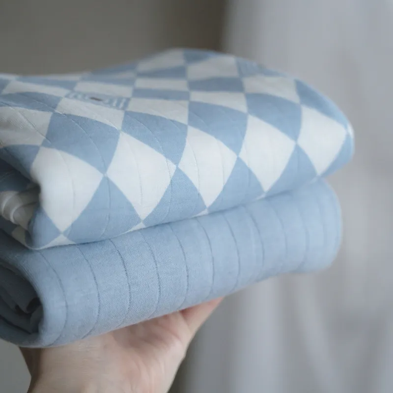 Lodger Swadller – 2 Stück – 110 x 110 cm – Matcha Blue Fogg