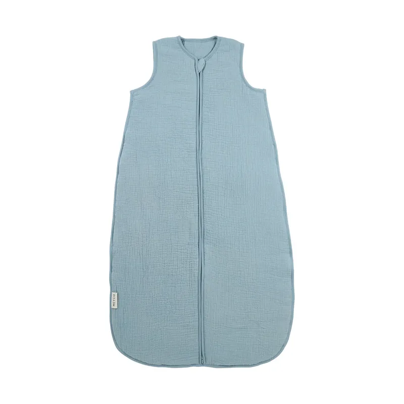 Meyco Schlafsack Gefüttert - Pre-Washed Jeans Blue - 110 cm