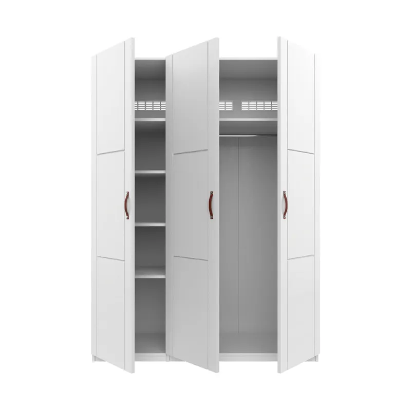 LIFETIME Kidsrooms Kleiderschrank 3-türig - Weiß Lackiert