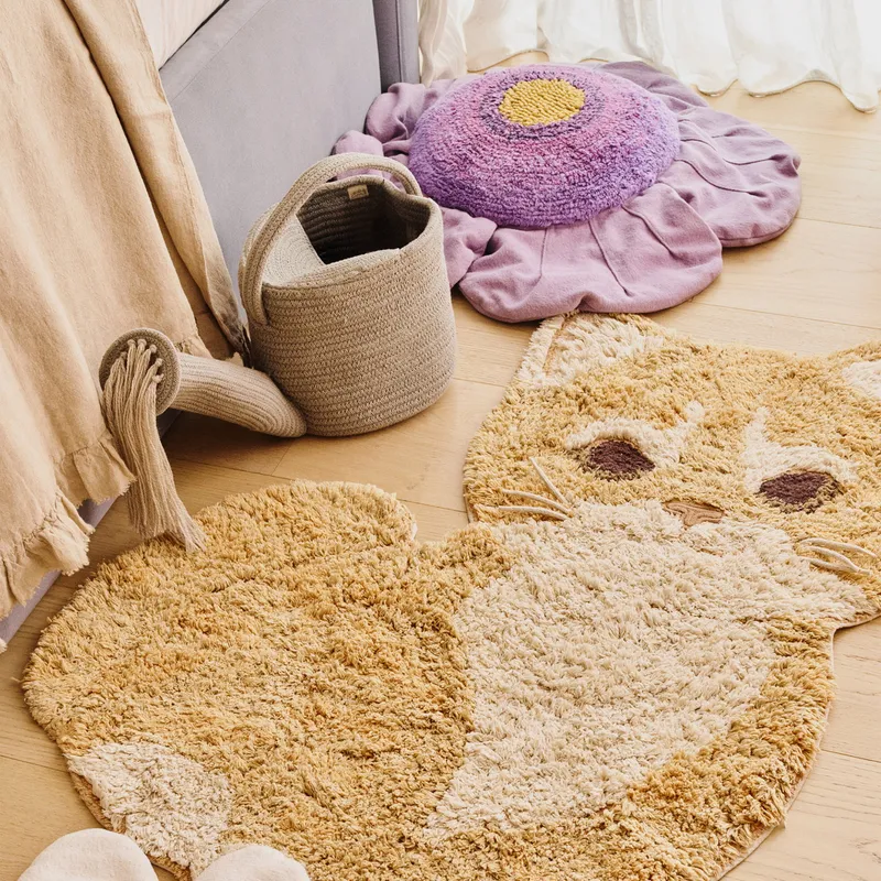 Lorena Canals Waschbarer Teppich - Ginger The Cat - 85 x 130 cm